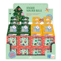 Stickerrolle Weihnachtsfreunde, 128 Stück MOSES 16742 MOSES. 16742