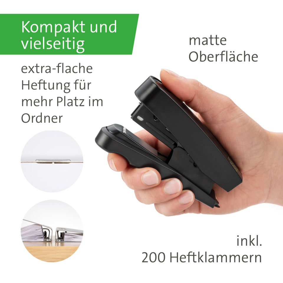 Heftgerät B10 FC PRO re+new, 20 Blatt, Einlegetiefe 38 mm, schwarz NOVUS 60-B10FCPROR+N NOVUS 60-B10FCPROR+N 020-1958