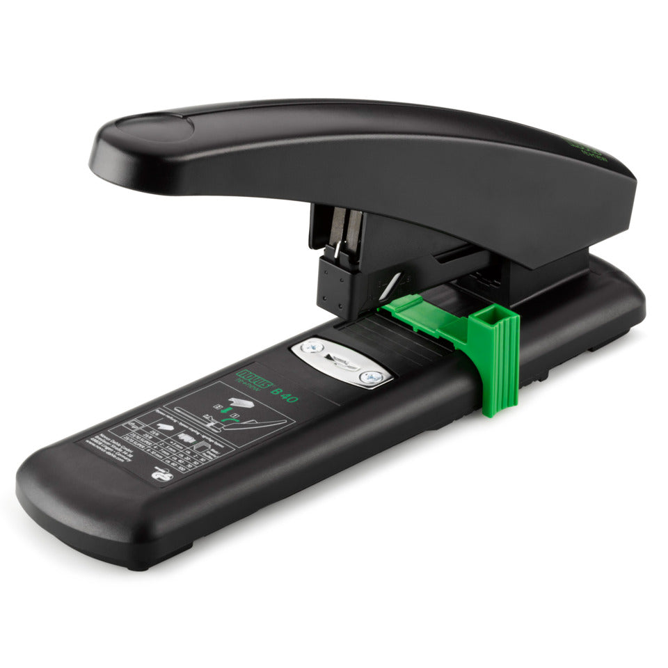 Blockheftgerät B 40 re+new, 100 Blatt, Einlegetiefe 55 mm, schwarz NOVUS 60-B40RENEW NOVUS 60-B40RENEW 023-0067