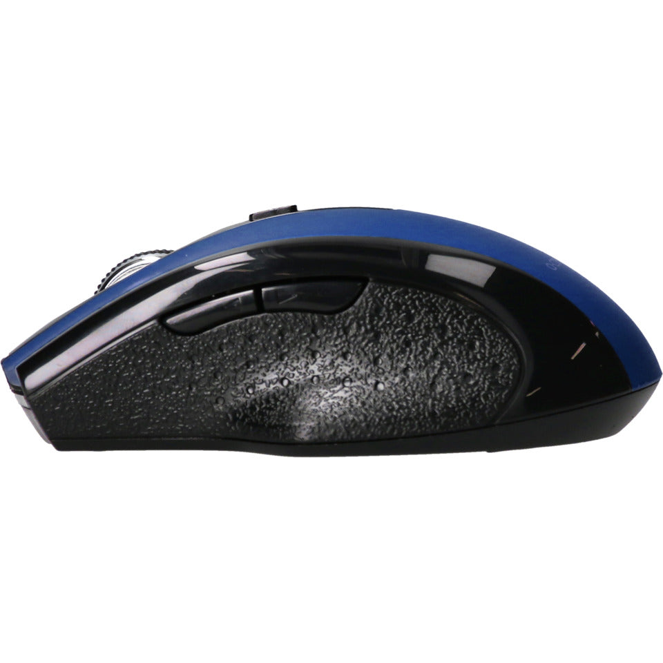 Maus Funk optisch kabellos schwarz/blau Q-CONNECT KF18069
