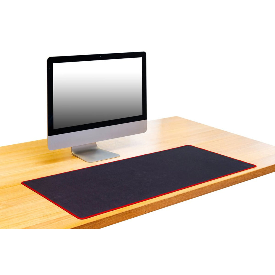 Mausmatte schwarz/rot 90x40cm Q-CONNECT KF14443