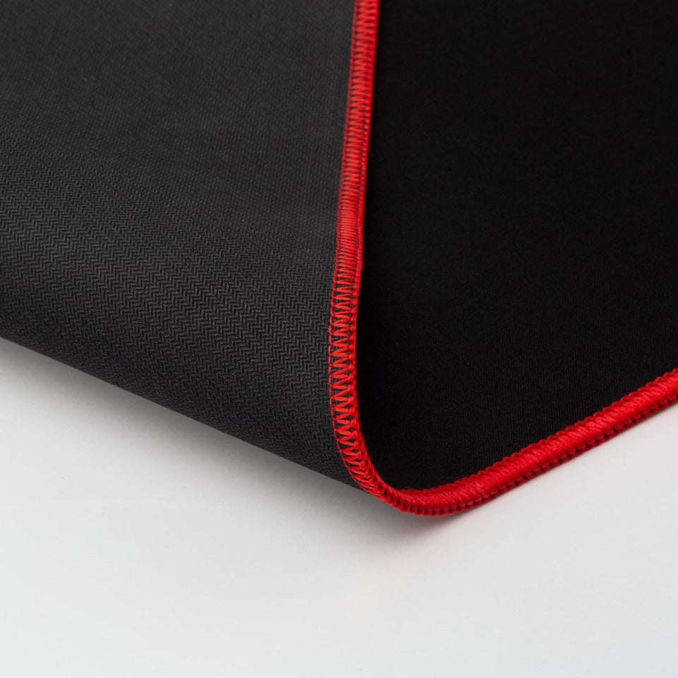 Mausmatte schwarz/rot 90x40cm Q-CONNECT KF14443