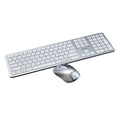 Tastatur+Maus Set, USB-C, 1600dpi, kabellos, weiß/silber MEDIARANGE MROS135 MEDIARANGE MROS135 Akku