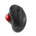 Trackball Funkmaus - Rechtshänder, 7 Tasten, 2400dpi, optisch, kabellos, schwarz/rot MEDIARANGE MROS263 MEDIARANGE MROS263 7-Tasten Akku
