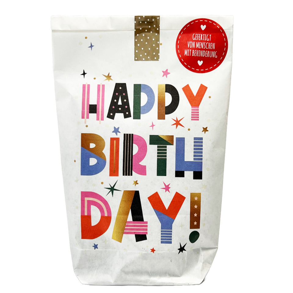 Wundertüte Happy Birthday, 14 x 21 cm, bunt WUNDERLE 63712 WUNDERLE 63712  14x21 cm