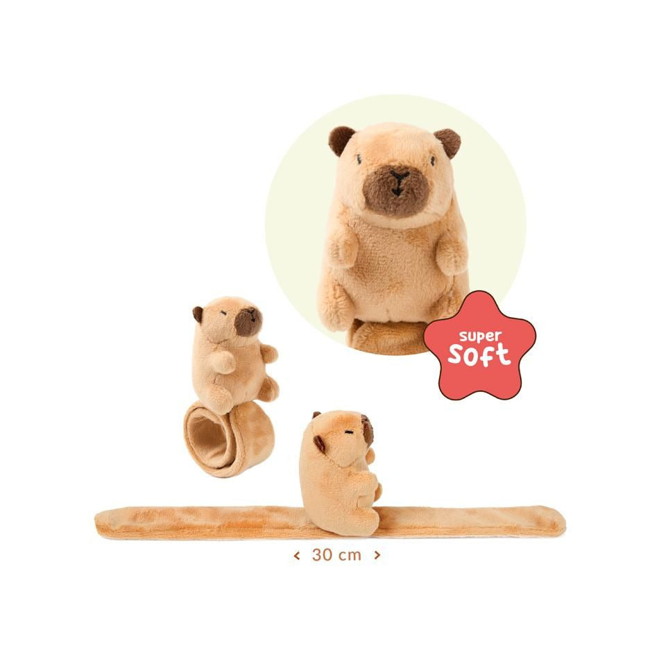 Armband Snap Plüsch Capybara 30cm TRENDHAUS 967183 TRENDHAUS 967183 30cm