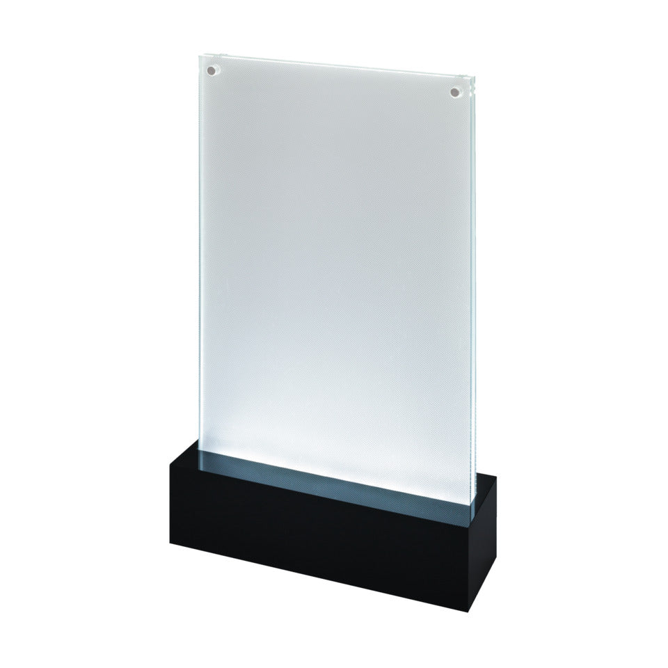 LED-Tischaufsteller luminous, A5, glasklar SIGEL TA422 SIGEL TA422 luminous