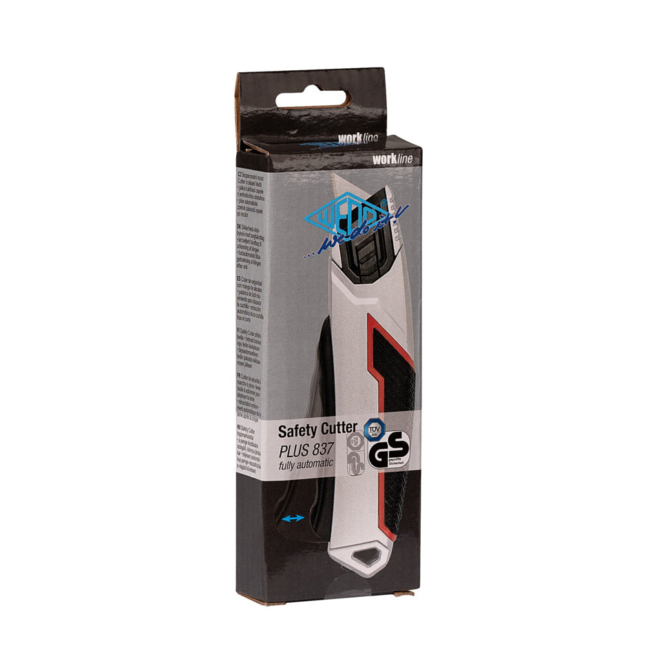 Safety Cutter Plus 837, 20 mm, silber WEDO 78 837 WEDO 78 837 Alu