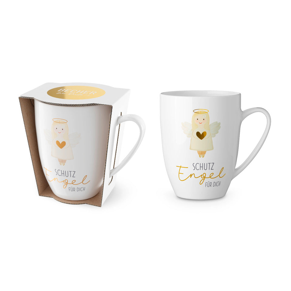 Kaffeebecher Liebe Wünsche - Schutzengel, 250 ml FÜR DICH 950791 FÜR DICH 950791 250ml