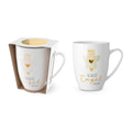 Kaffeebecher Liebe Wünsche - Schutzengel, 250 ml FÜR DICH 950791 FÜR DICH 950791 250ml