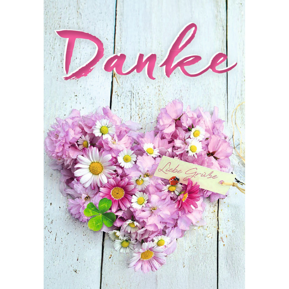 Danke Karte KOMMA³ 01-430 KOMMA³ 01-430 Bild