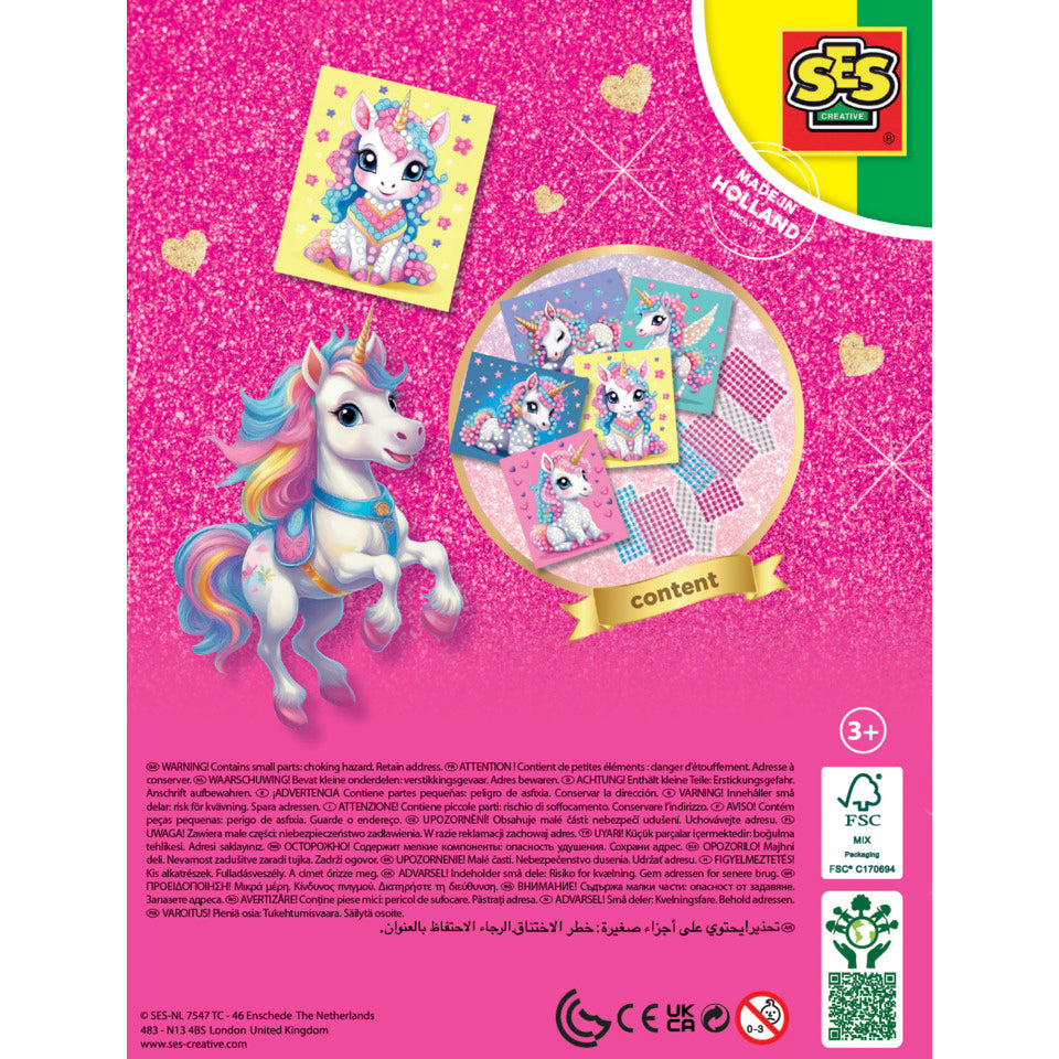 Diamond Painting Einhorn SES CREATIVE 14726