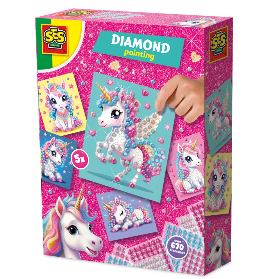 Diamond Painting Einhorn SES CREATIVE 14726