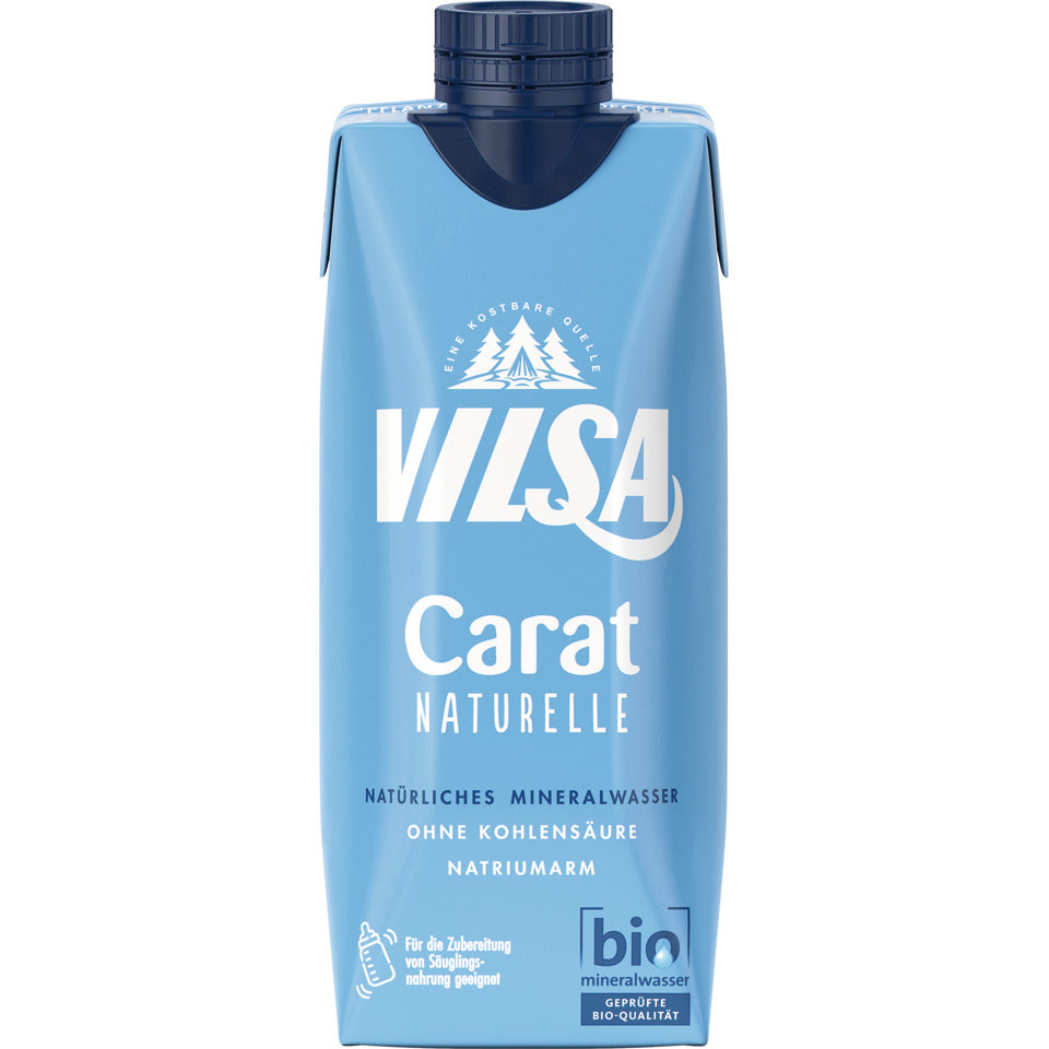 Mineralwasser Carat Naturelle, 12 x 0,5L VILSA 10050 VILSA Carat 10050