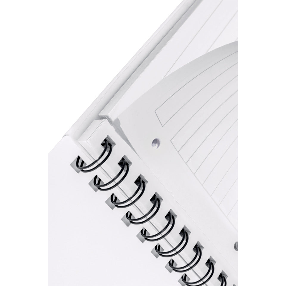 Collegeblock WOW, A4, PP, liniert, holzfrei, 80 Blatt, blau LEITZ 46370036 LEITZ 4637-00-36  80Bl liniert