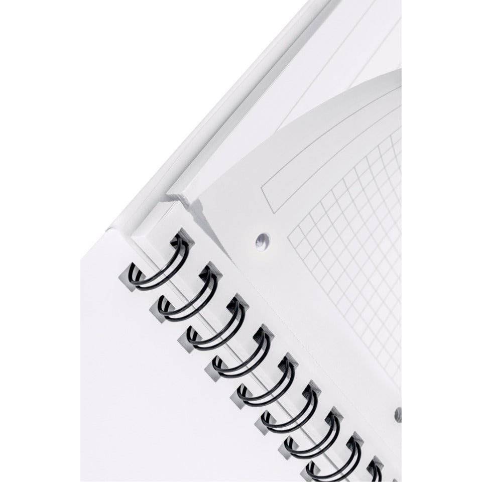 Collegeblock WOW, A5, PP, kariert, holzfrei, 80 Blatt, eisblau LEITZ 46410051 LEITZ 4641-00-51  80Bl kar.