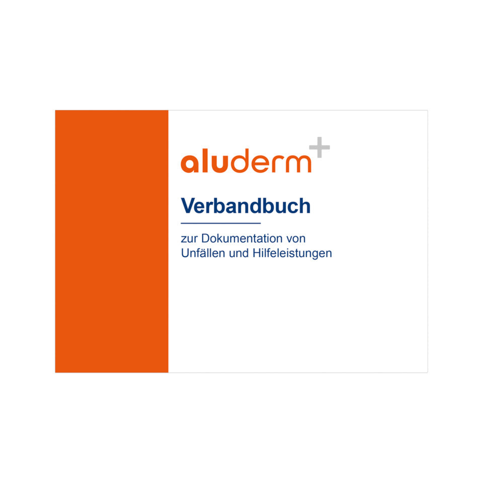 Verbandbuch, A5 ALUDERM+SILBER 8001008 aluderm+ 8001008