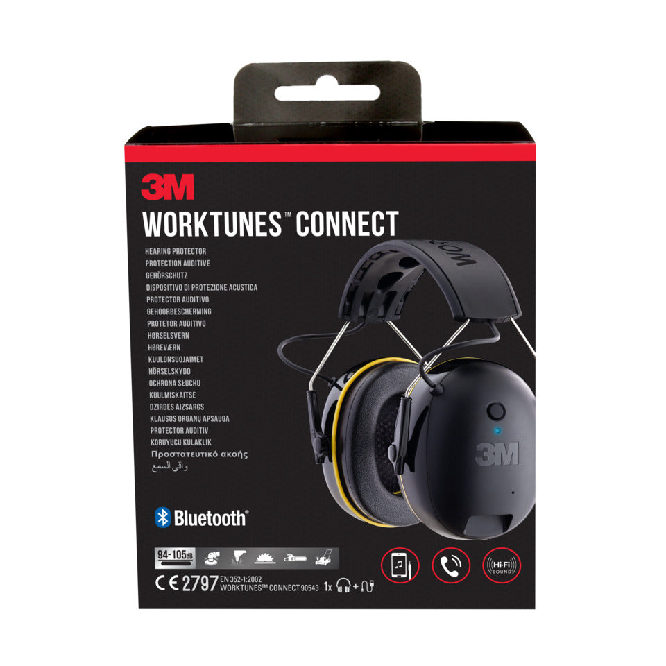 Kapselgehörschutz Connect 94-105 dB 3M 90570E-1 3M 90570E-1 WorkTunes SNR 31dB