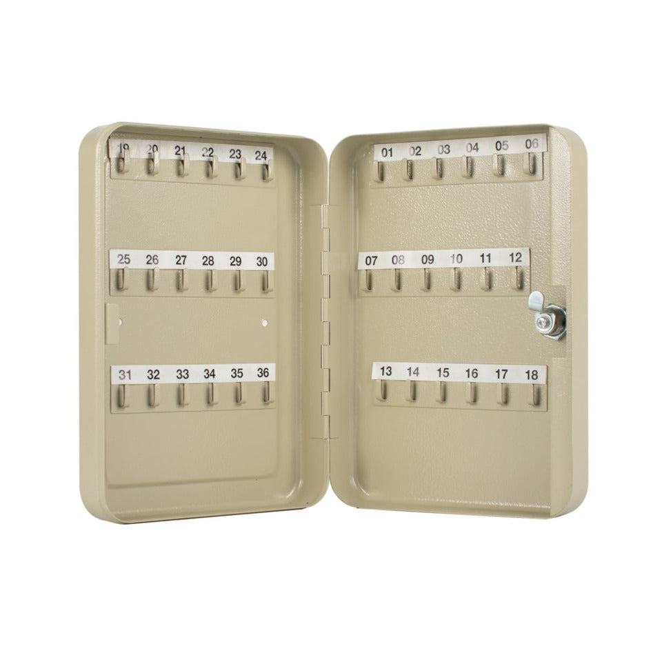 Schlüsselschrank für 36 Schlüssel, grau Q-CONNECT KF04272