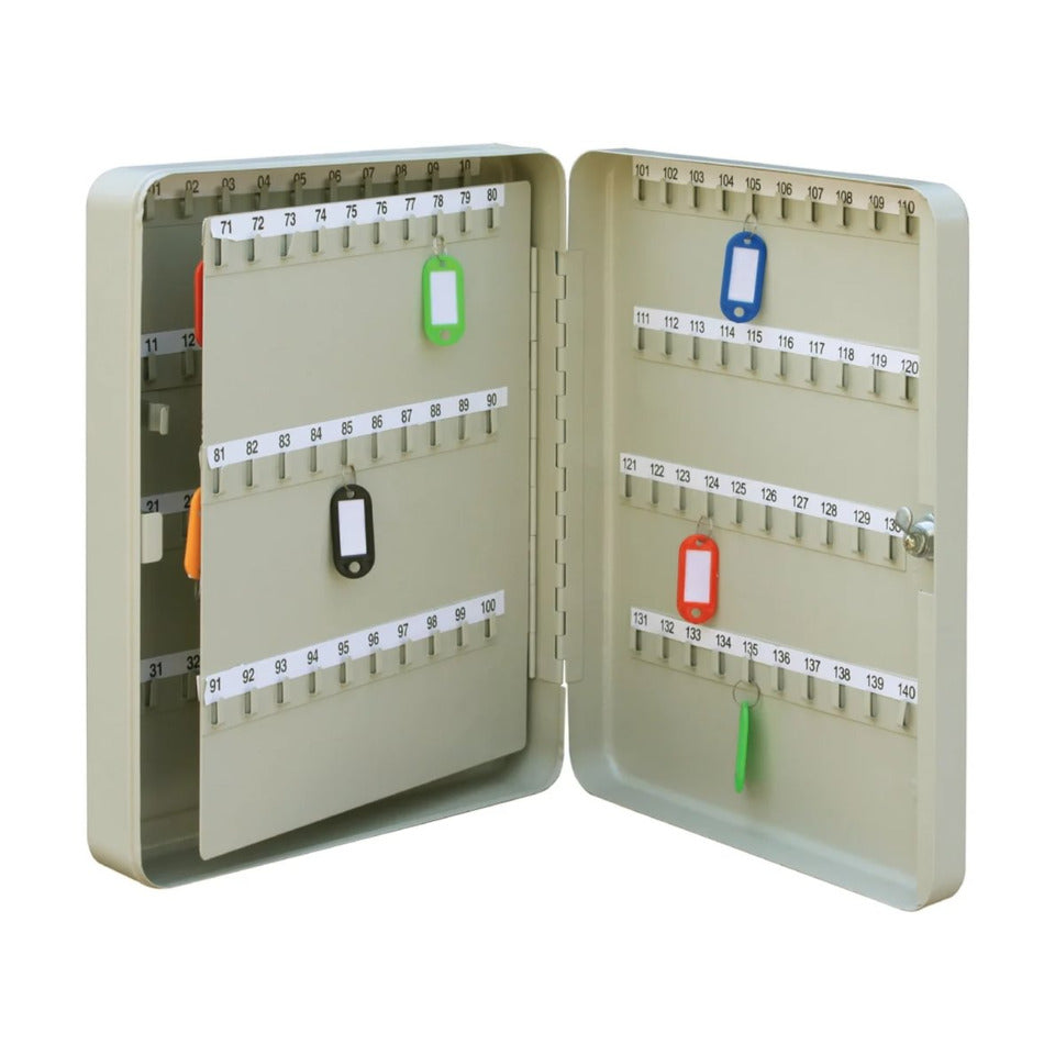 Schlüsselschrank für 140 Schlüssel, grau Q-CONNECT KF04275