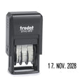 Datumstempel Printy Dater, 3,8mm, schwarz TRODAT 4810 SCHWARZ TRODAT 4810 Kissen schwarz