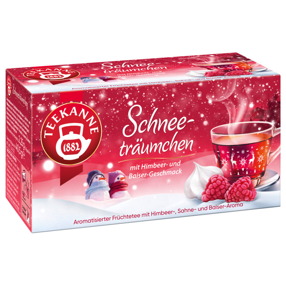 Früchtetee Schneeträumchen, 18 Beutel x 2,25 g TEEKANNE 4009300018070