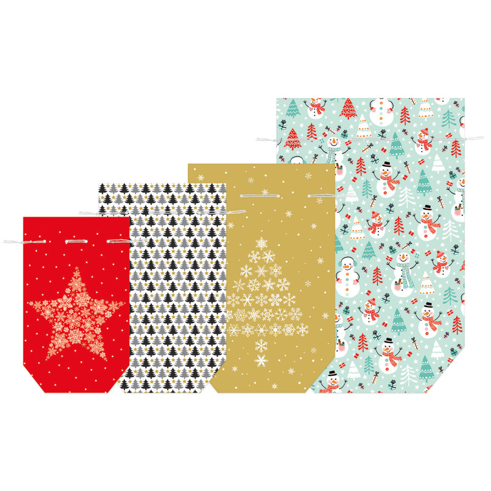 Weihnachtsbeutel, 23x26cm, 2500g  4573-0099 4573-0099 m.Zug