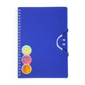 Spiralnotizbuch Smile, A5, 80 Blatt, kariert, blau DONAU 1347400-10