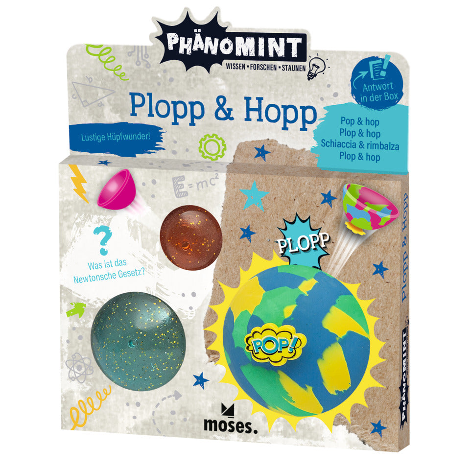 PhänoMINT Scheibe Plopp & Hopp MOSES 30367 MOSES. 30367