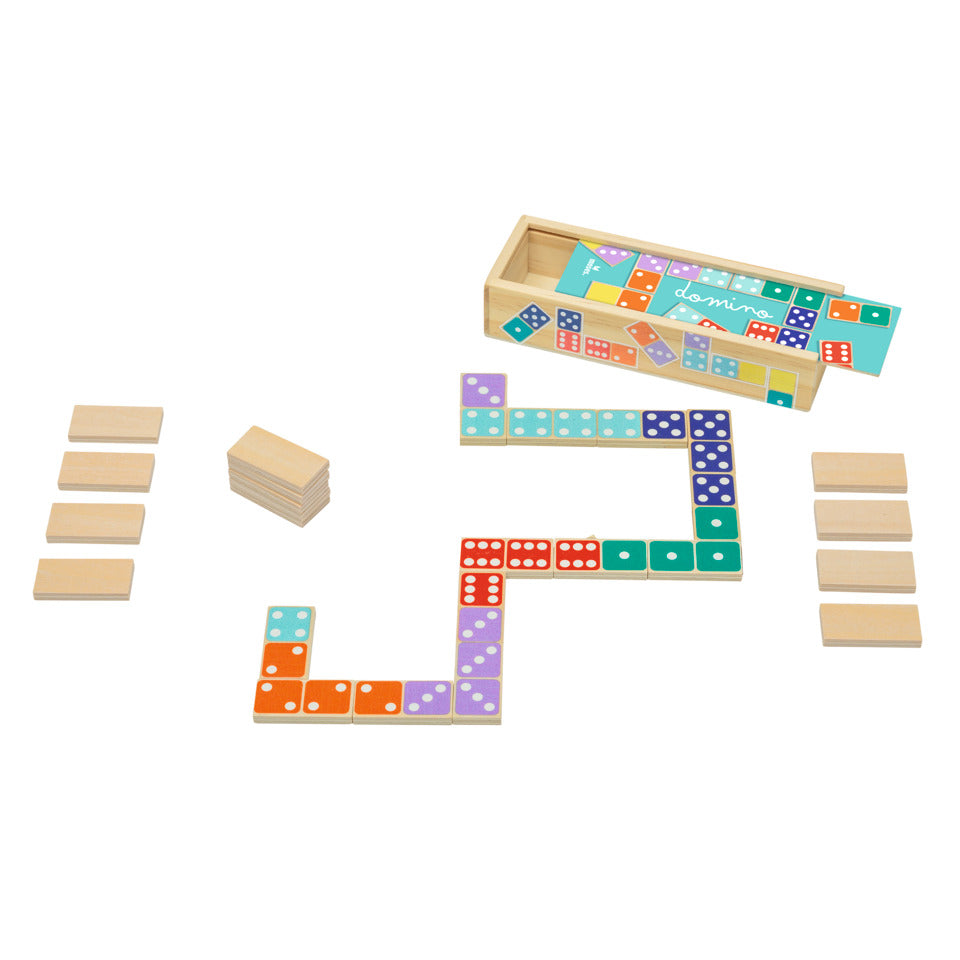 Spiel Holz-Domino MOSES 38269 MOSES. 38269