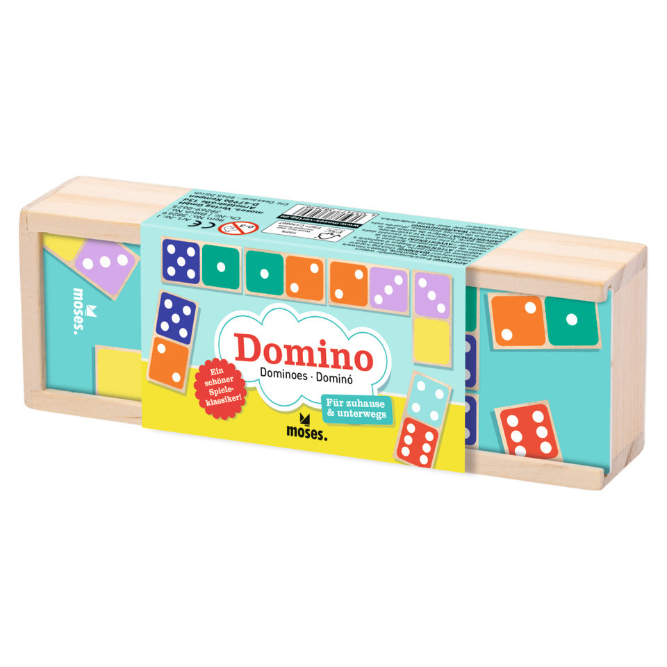 Spiel Holz-Domino MOSES 38269 MOSES. 38269