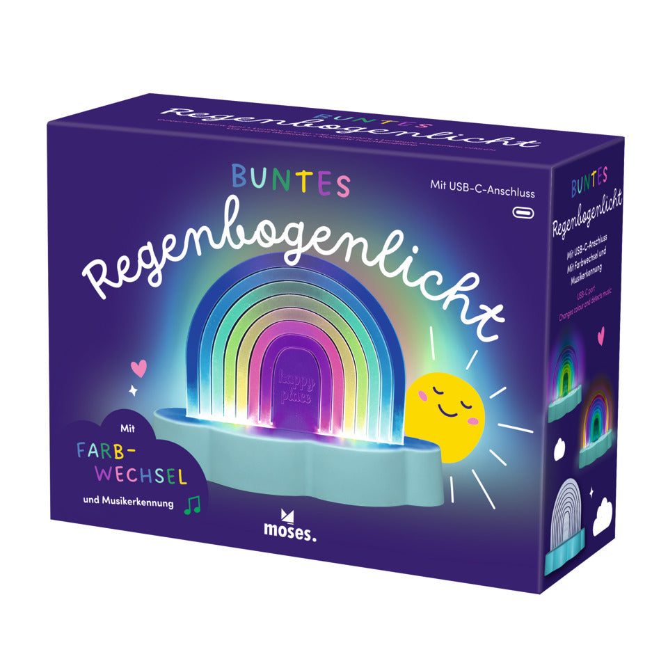 Regenbogenlicht bunt, 19 x 13,5 x 1,1 cm MOSES 38281 MOSES. 38281