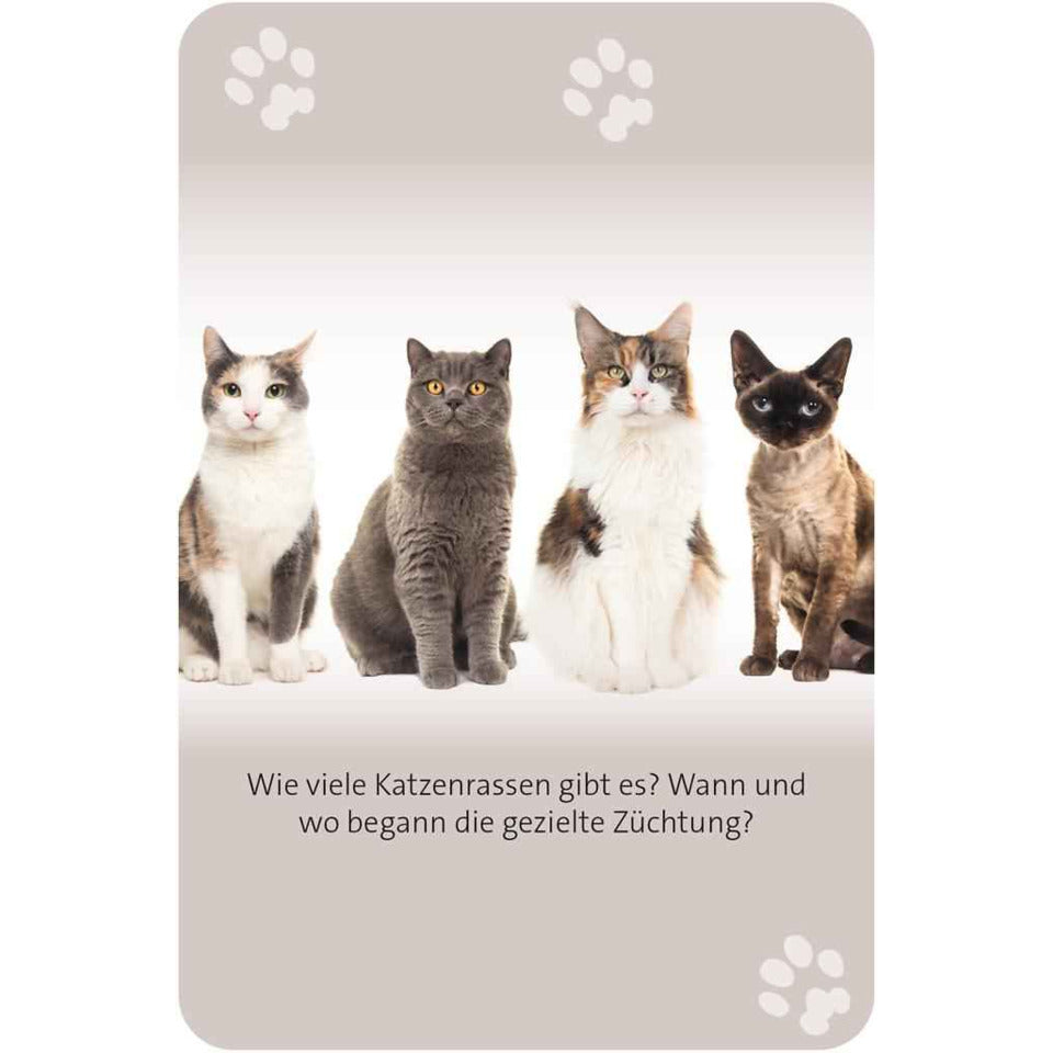 Kartenspiel Das große Katzen Quiz MOSES 53416 MOSES. 53416