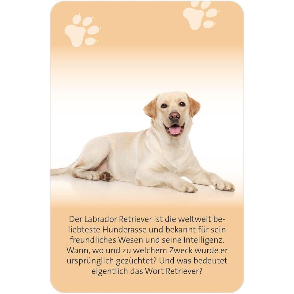 Spielkarten Das große Hunde Quiz MOSES 53607 MOSES. 53607