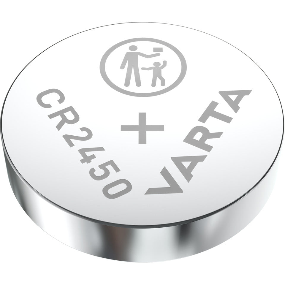 Knopfzellen-Batterie Lithium CR2450, 4 Stück VARTA 06450 101 404 VARTA 06450 101 404 Lithium
