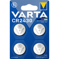 Knopfzellen-Batterie Lithium CR2430, 4 Stück VARTA 06430 101 404 VARTA 06430 101 404 Lithium
