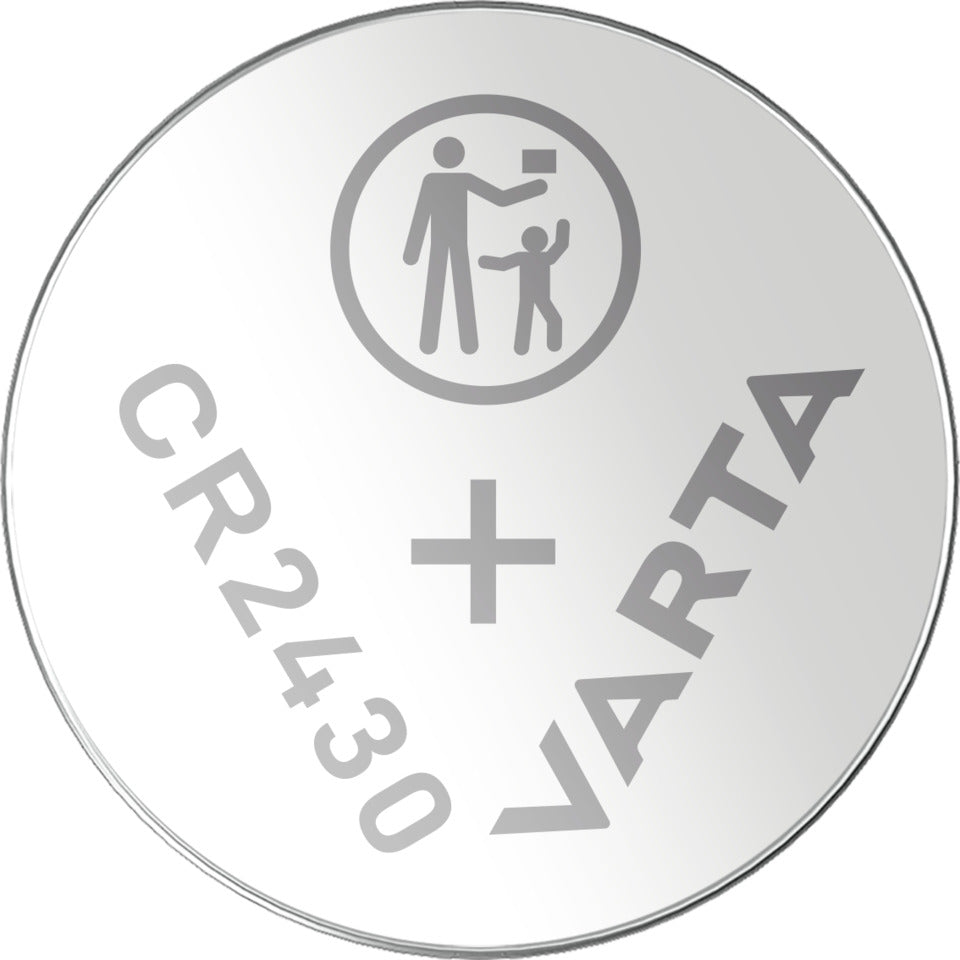 Knopfzellen-Batterie Lithium CR2430, 4 Stück VARTA 06430 101 404 VARTA 06430 101 404 Lithium