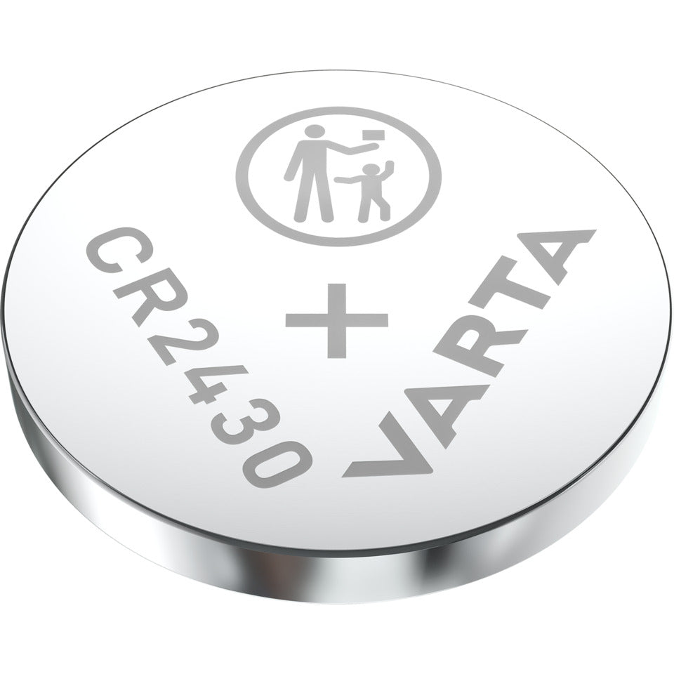 Knopfzellen-Batterie Lithium CR2430, 4 Stück VARTA 06430 101 404 VARTA 06430 101 404 Lithium