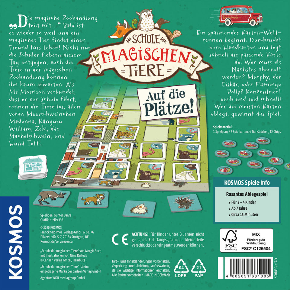 Spiel Die Schule der magische Tiere KOSMOS 681005