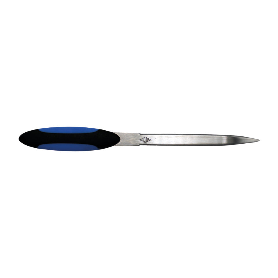 Brieföffner Soft mit gerade Klinge, 23cm, Edelstahl, schwarz/blau WEDO 147954 WEDO 147954 Soft Griff