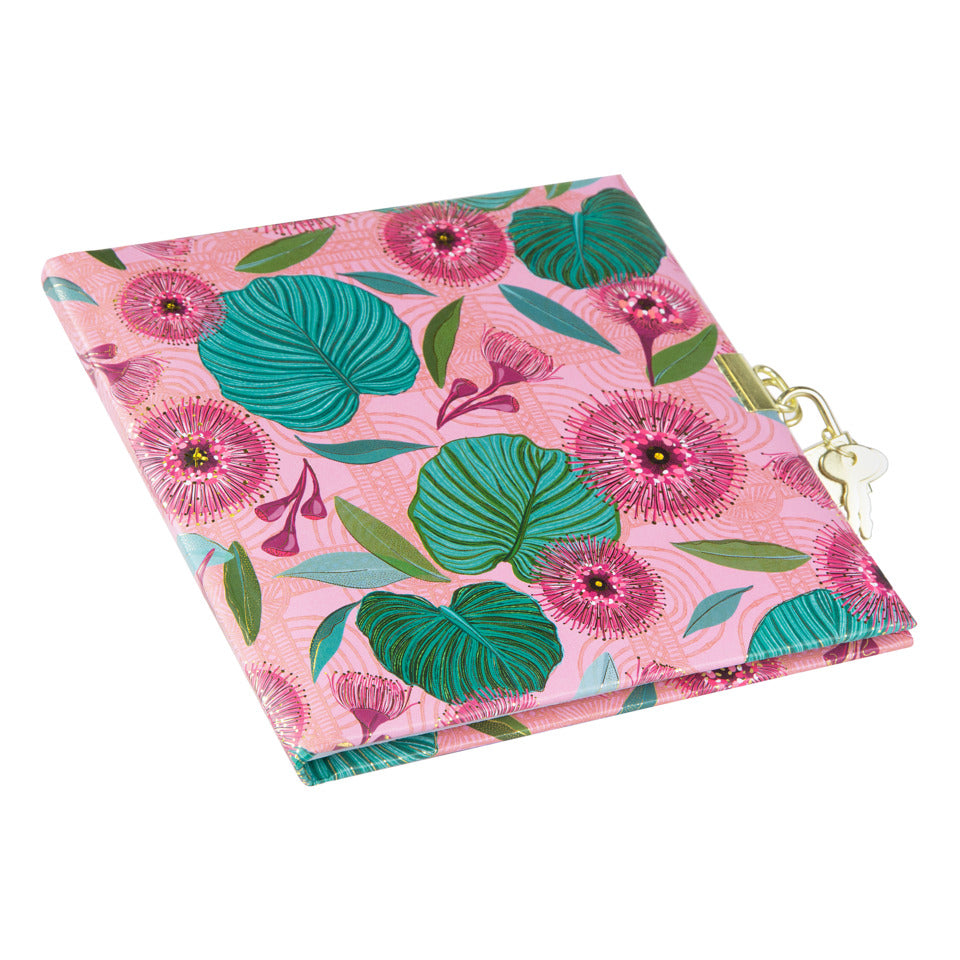 Tagebuch Tropical Leaves pink, 16,5 x 16,5 cm TURNOWSKY 44 854 TURNOWSKY 44 854 16,5x16,5cm