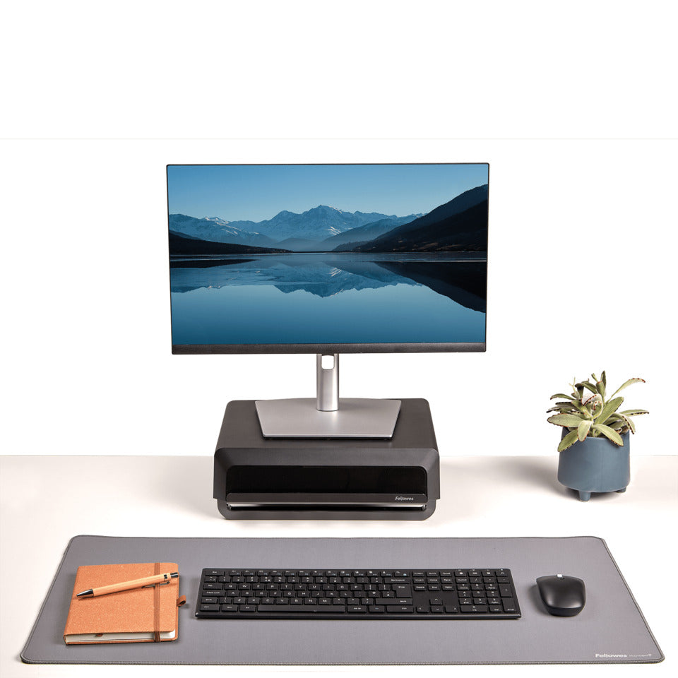 Schreibunterlage Breyta™, 80 x 40 cm, grau FELLOWES 100139321 FELLOWES 100139321 Breyta