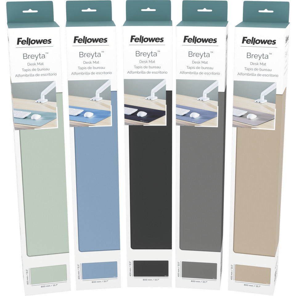 Schreibunterlage Breyta™, 80 x 40 cm, grau FELLOWES 100139321 FELLOWES 100139321 Breyta