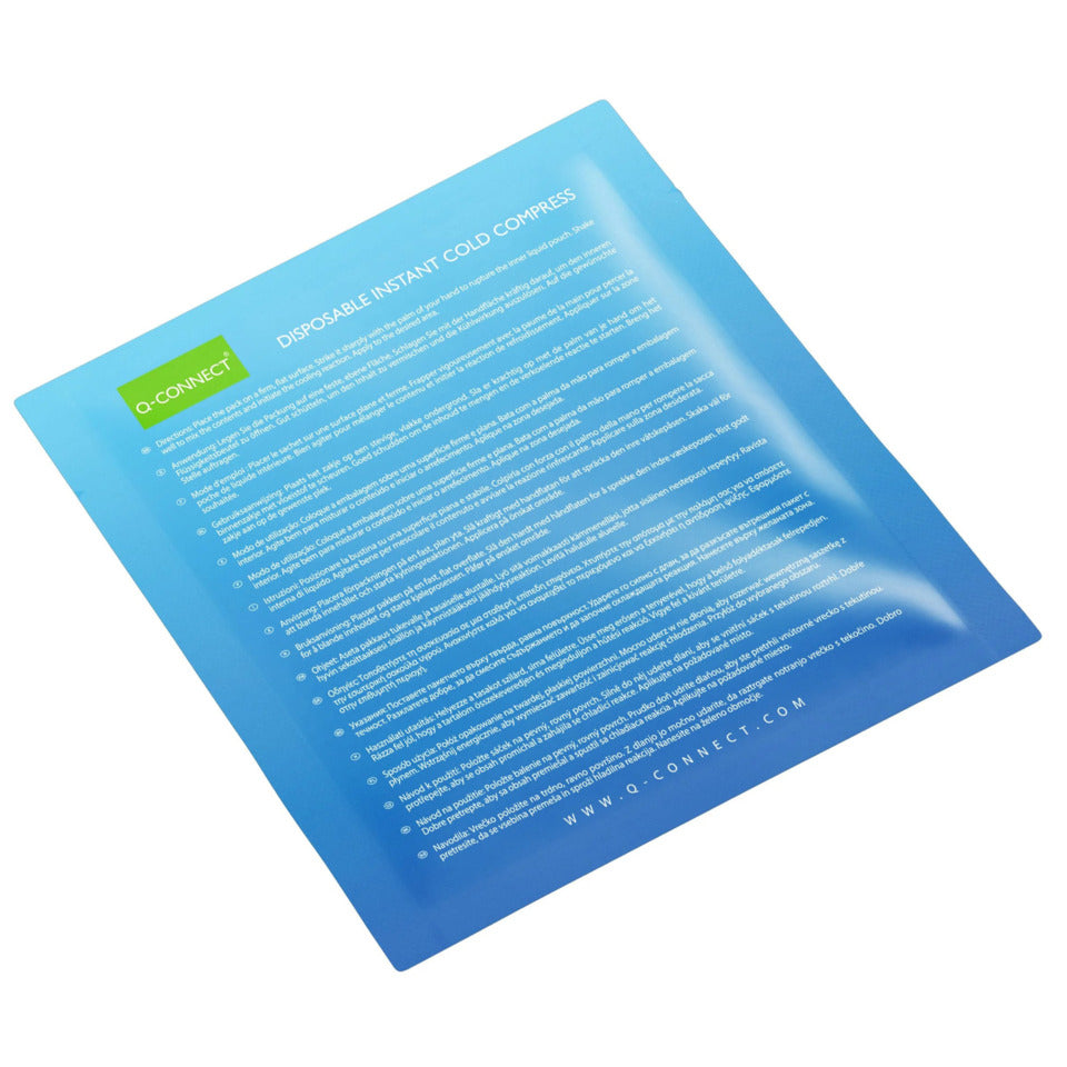 Kälte-Sofort-Kompresse  10 Stück Q-CONNECT KF19152 Q-CONNECT KF19152 P-10104 IA