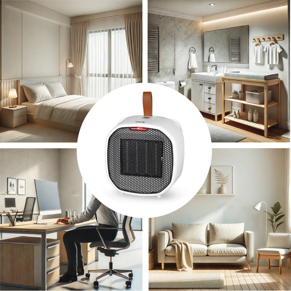 Heizlüfter Mini, 1400W, weiß SILVA HOMELINE HL-M 500 SILVA HOMELINE HL-M 500 / 510042