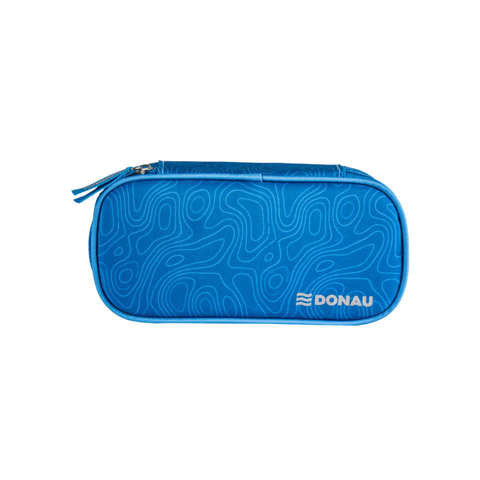 Schüleretui Motiv Blue Waves DONAU 6777100-89 DONAU 6777100-89 oval