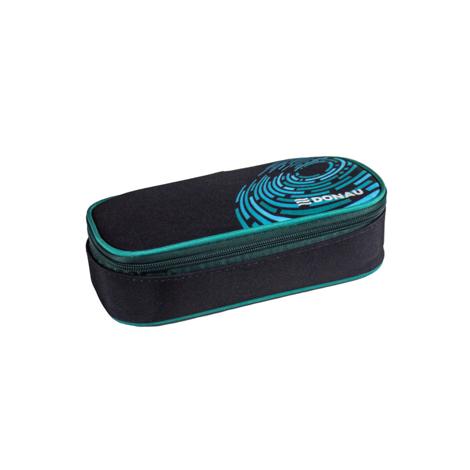 Schüleretui Motiv Sound Waves DONAU 6777100-96 DONAU 6777100-96 oval
