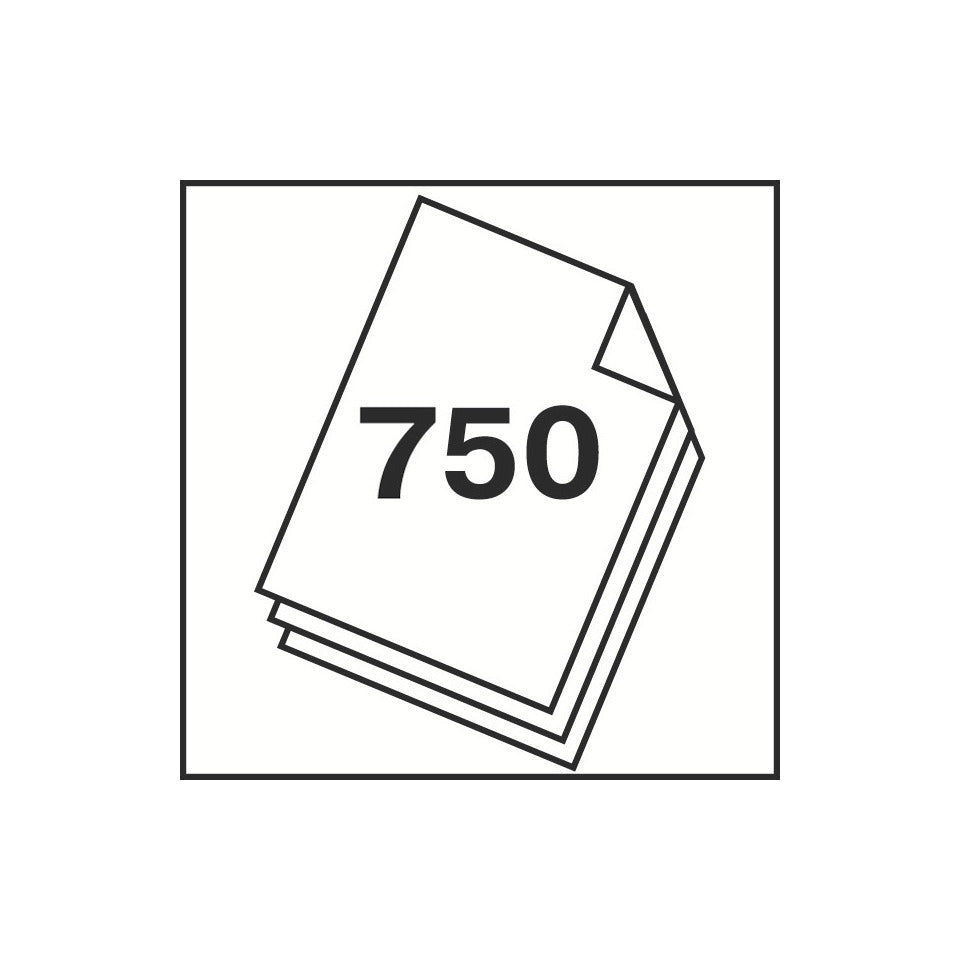 Zettelboxnachfüllung, 83 x 83 mm, 750 Blatt, weiß DONAU 8309000-09 DONAU 8309000-09 83x83mm lose