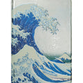 Notizbuch Hokusai - The Great Wave, A5, 88 Blatt, liniert FLAME TREE FTNB09