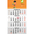 4-Monats-Wandkalender, 30 x 55,5 cm, 4M/1S Q-CONNECT 219999 Q-CONNECT 219999 Wandkalender